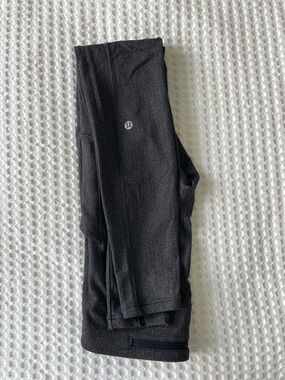 Lululemon Gray Herringbone Leggings